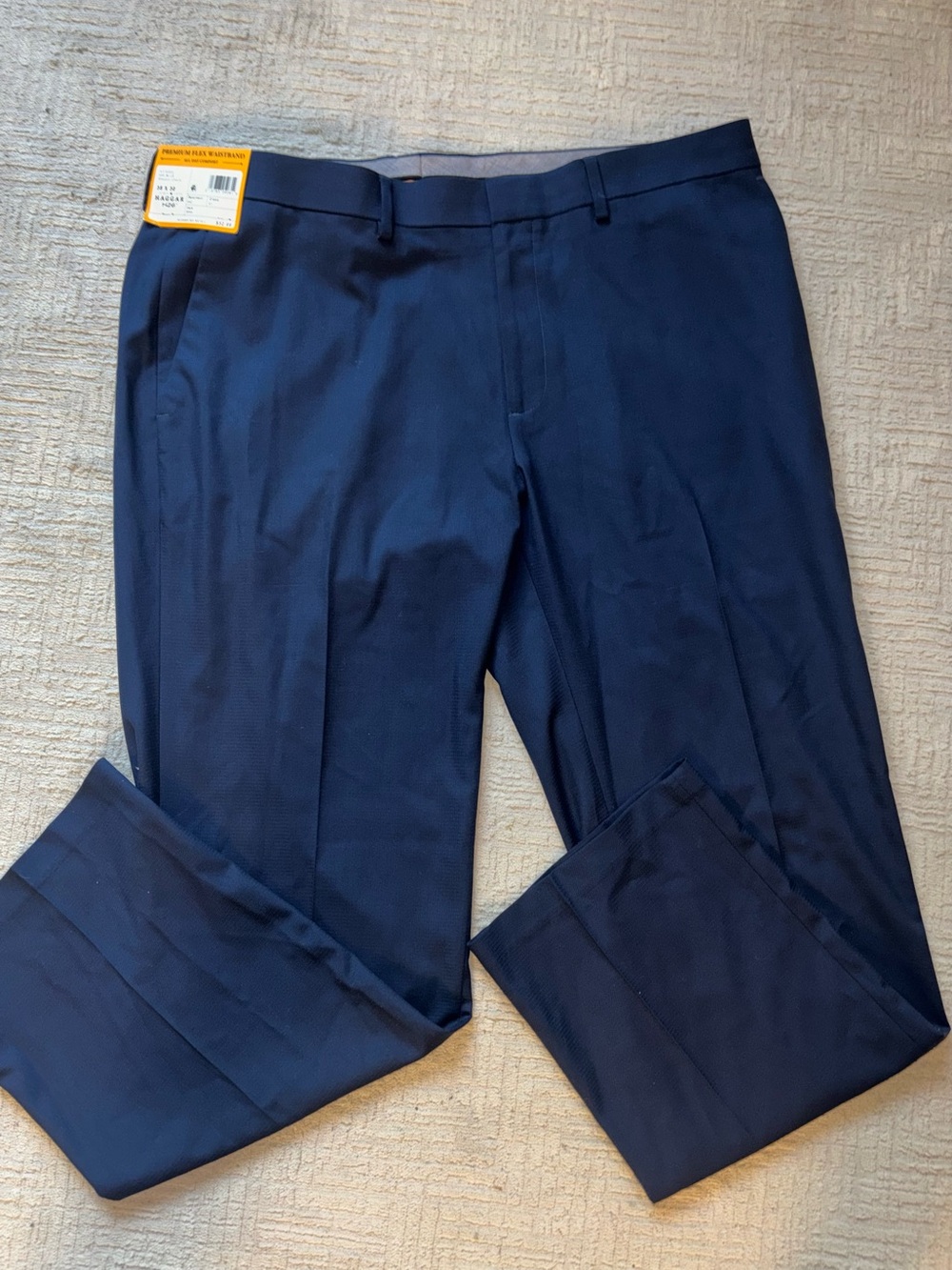 NWT Men’s Suit Pants 38x30 Navy Blue